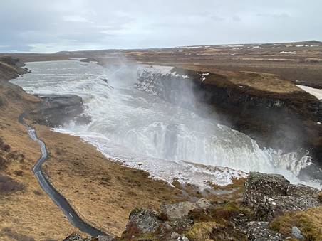 Gulfloss (Goldener Wasserfall) in Island